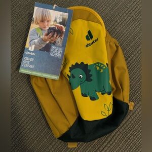 NEW Deuter European Kids toddler Dinosaur Backpack - 5L capacity
